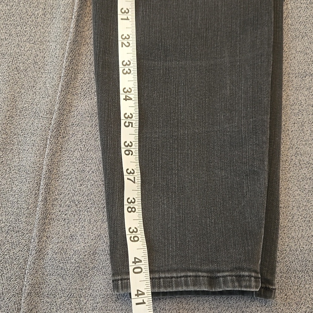 Madewell Charcoal Curvy High-Rise Skinny Jeans Size 32T - Picture 12 of 14